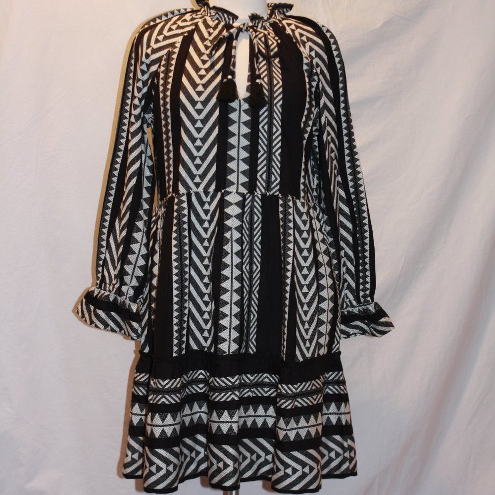 COPY - Maeve Dominique Tunic Dress Black
